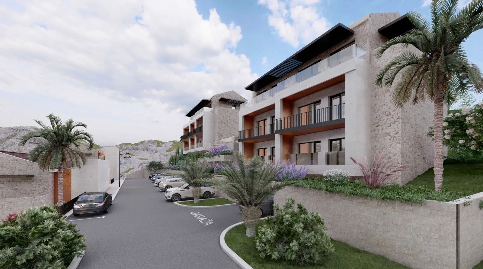 Sale, one bedroom apartment, 54m², Muo, Kotor