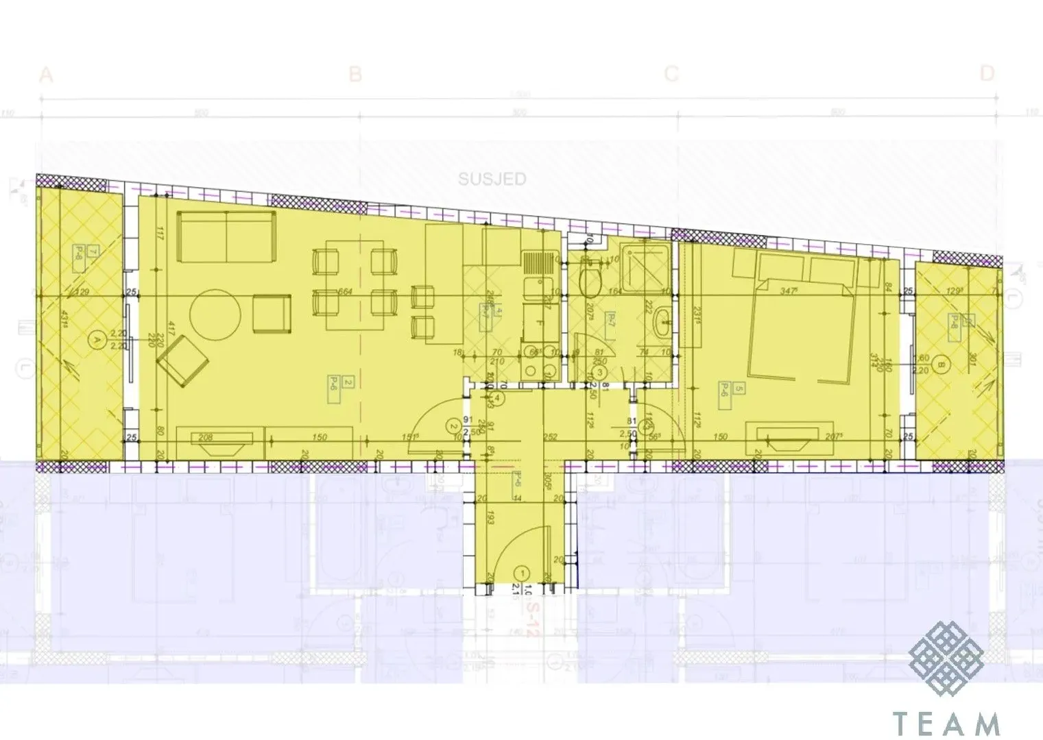 Prodaja, jednosoban stan, 53m², Kod Big Fashion-a, Podgorica