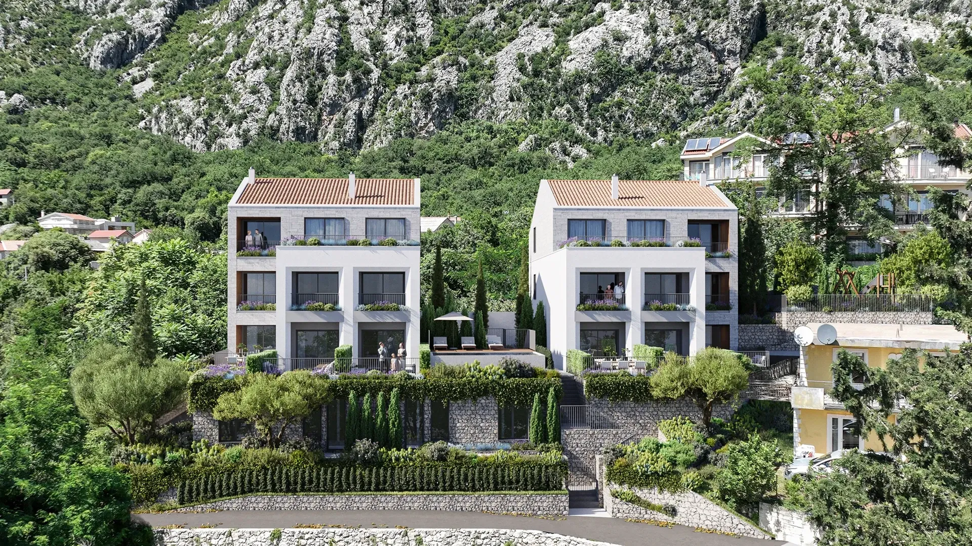 Prodaja, dvosoban stan, 93m², Orahovac, Kotor