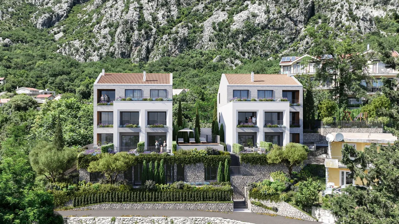Prodaja, dvosoban stan, 93m², Orahovac, Kotor