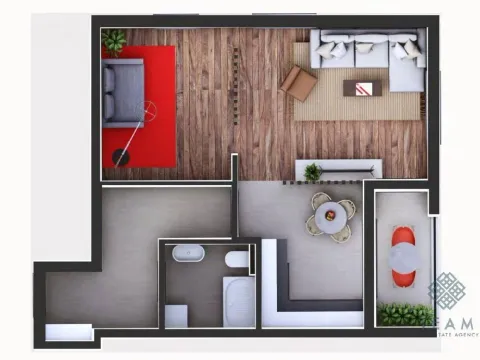 Prodaja, jednosoban stan, 46m², Momišići, Podgorica - image 6