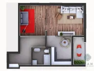 Prodaja, jednosoban stan, 46m², Momišići, Podgorica - image 6