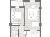 Sale, one bedroom apartment, 47m², Herceg Novi, Crna Gora - image 11