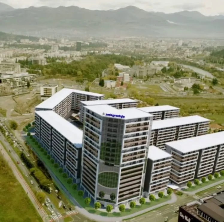 Rent, office space, 156m², Central Point, Podgorica