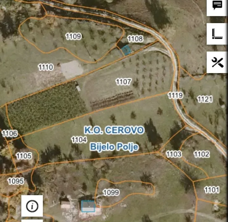 Prodaja, plac, 3689m², Bijelo Polje, Podgorica