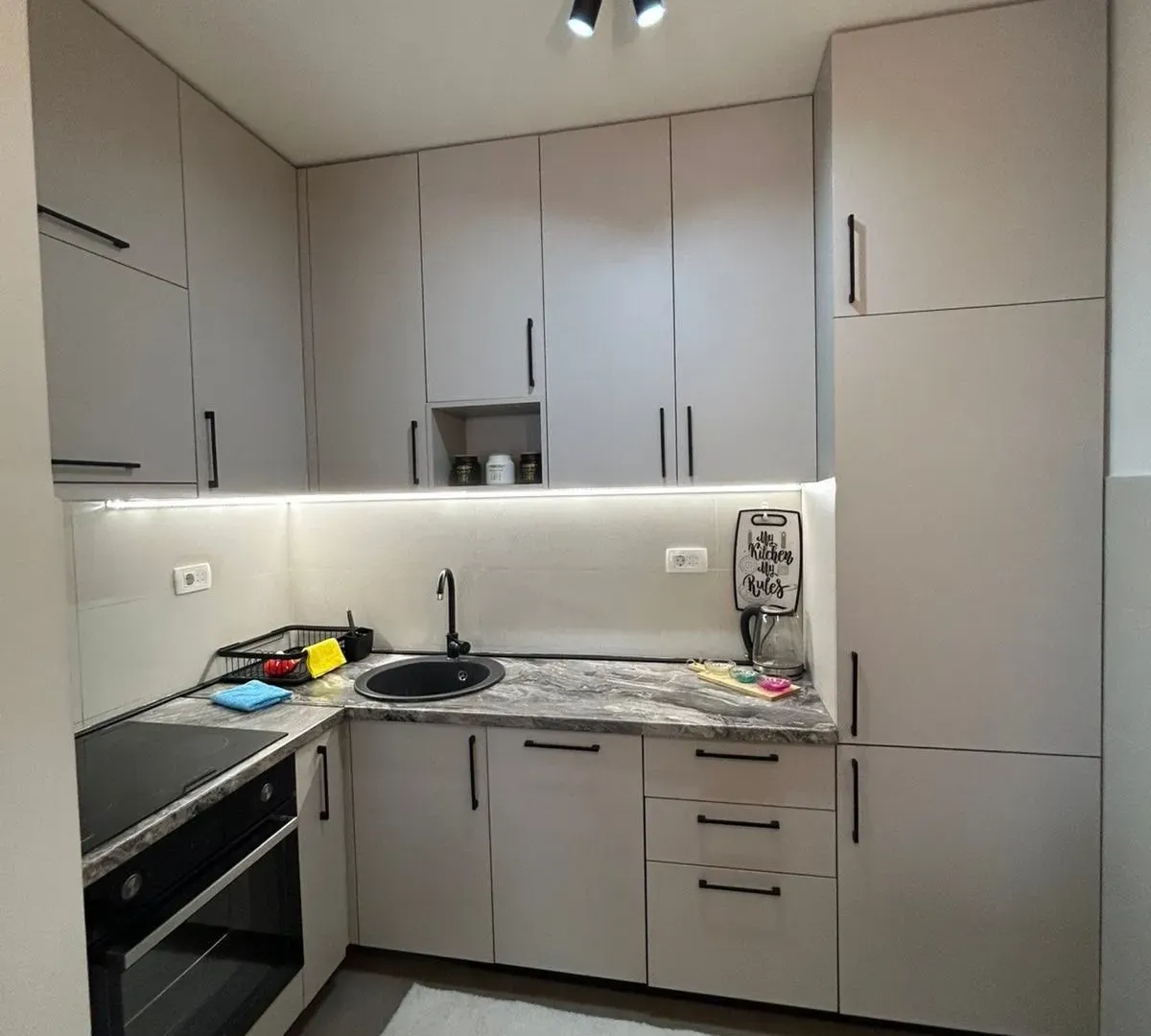 Rent, one bedroom apartment, 42m², Zabjelo, Podgorica