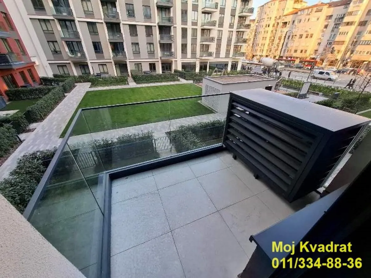 Rent, two bedroom apartment, 55m², Savski Venac, Beograd
