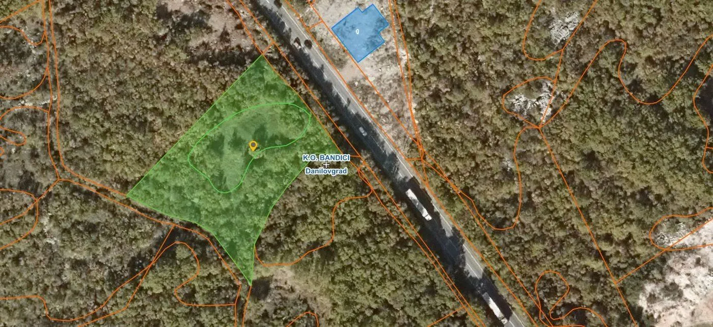 Prodaja, plac, 4214m², Bandići, Danilovgrad