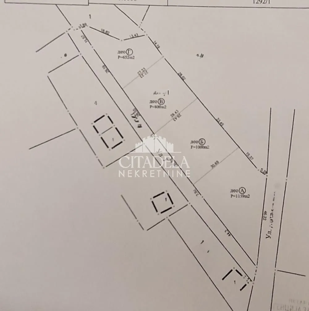 Sale, land lot, 3610m², Dražanovac, Barajevo
