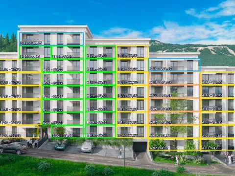 Sale, one bedroom apartment, 56m², Bečići, Budva - image 6