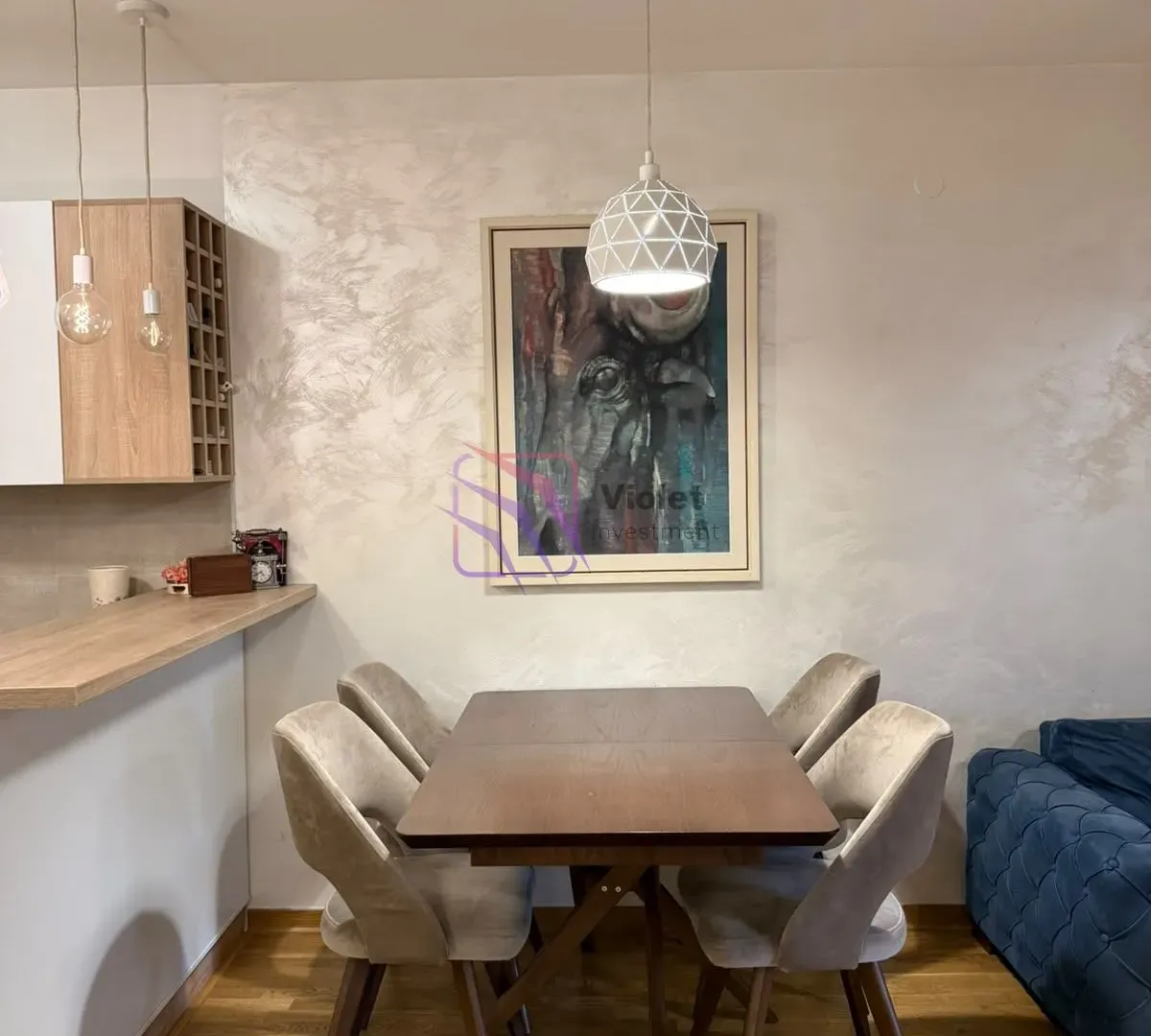 Izdavanje, dvosoban stan, 65m², City Kej, Podgorica