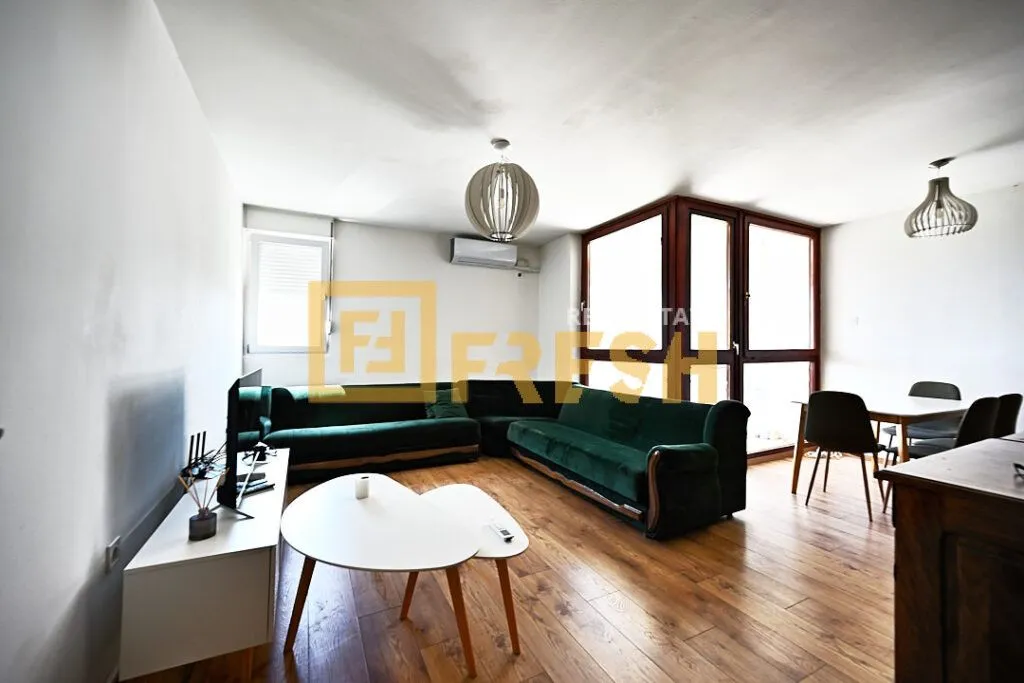 Rent, one bedroom apartment, 60m², Blok 5, Podgorica