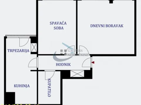 Prodaja, dvosoban stan, 57m², Šumice, Beograd - image 4