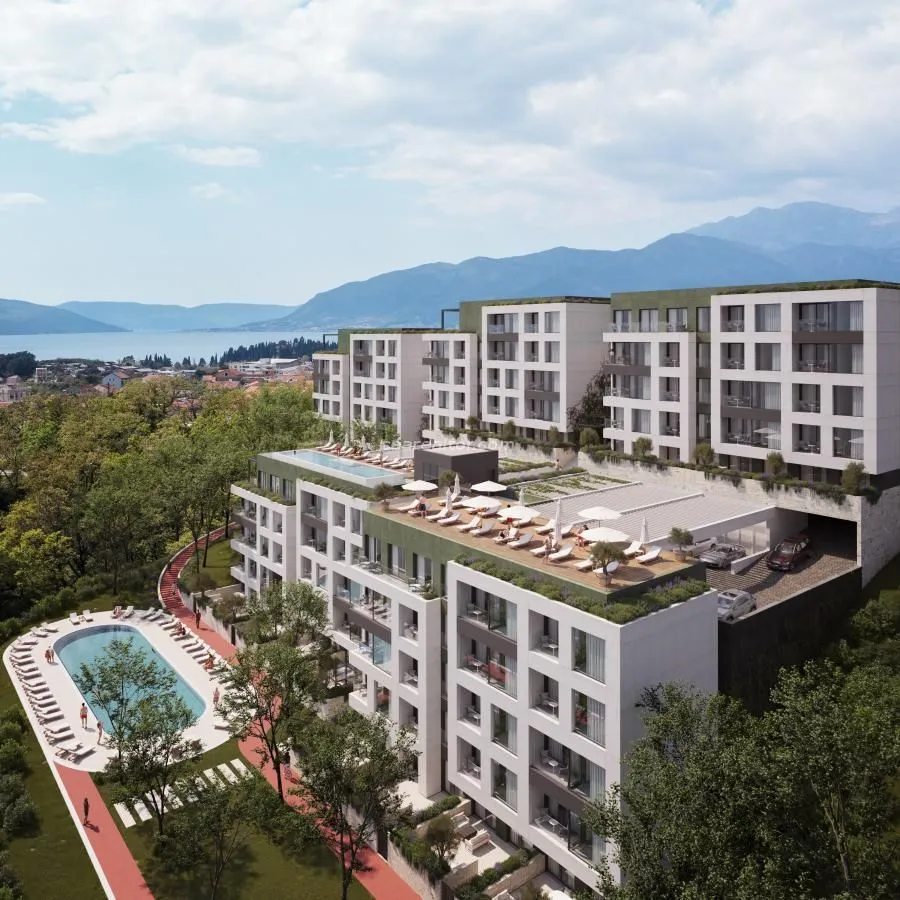 Prodaja, jednosoban stan, 44m², Mrčevac, Tivat