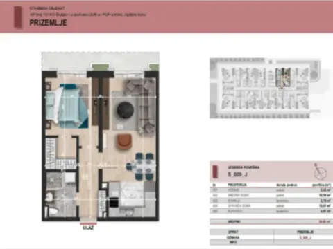 Sale, one bedroom apartment, 50m², Škaljari, Kotor - image 8