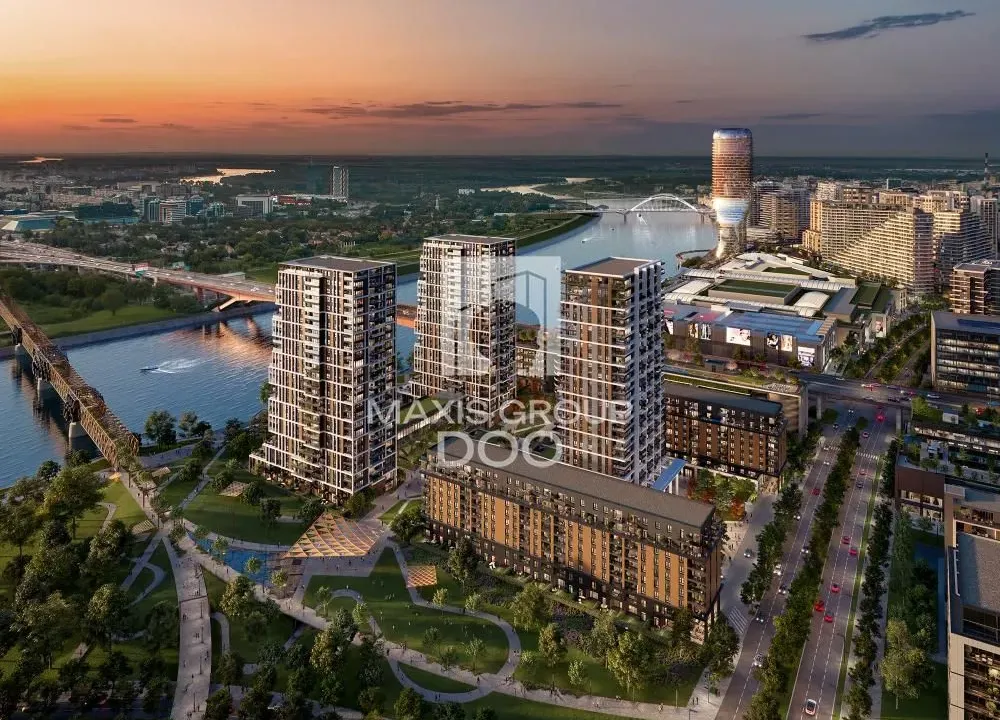 Prodaja, dvosoban stan, 58m², Savski Venac, Beograd