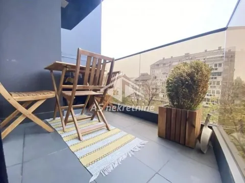 Rent, two bedroom apartment, 42m², Čubura, Beograd - image 15