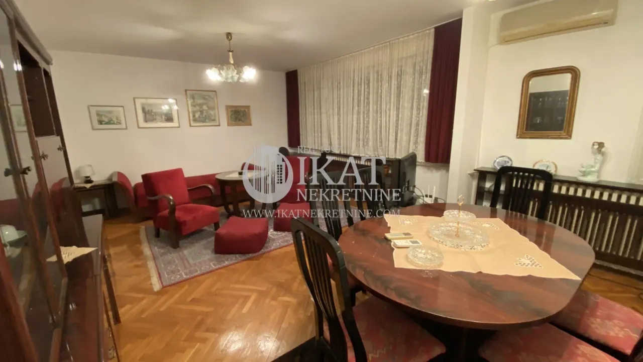 Izdavanje, dvosoban stan, 60m², Stari Grad, Beograd