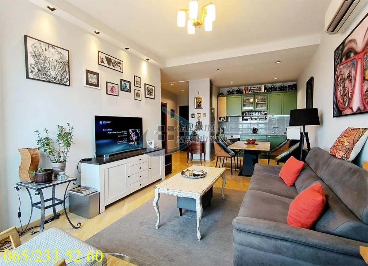 Sale, two bedroom apartment, 62m², Stari Grad, Beograd