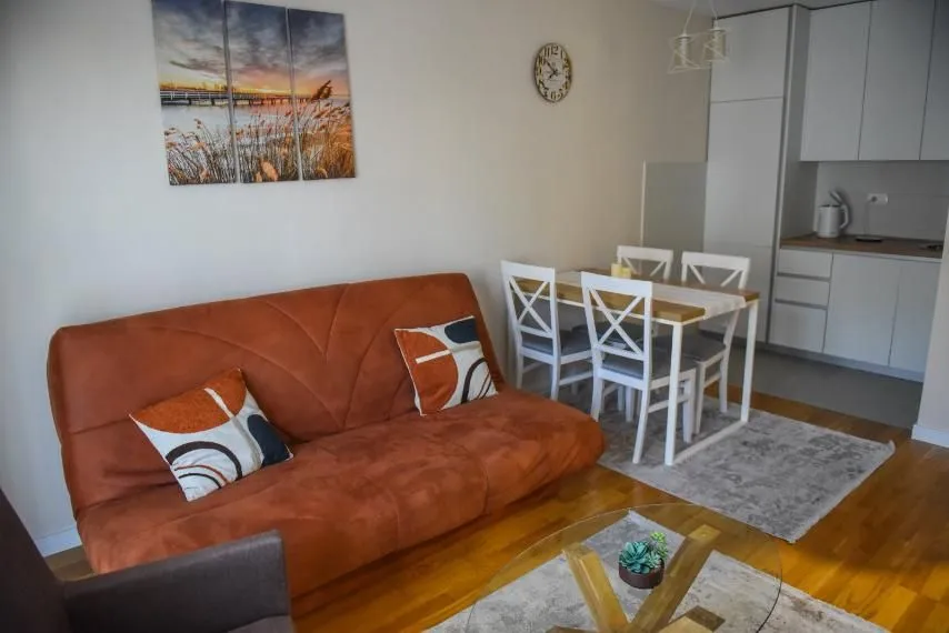 Rent, one bedroom apartment, 40m², Pobrežje, Podgorica