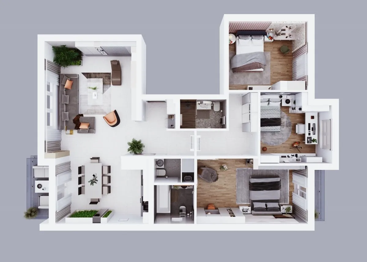 Prodaja, četvorosoban stan, 130m², Novo naselje, Novi Sad
