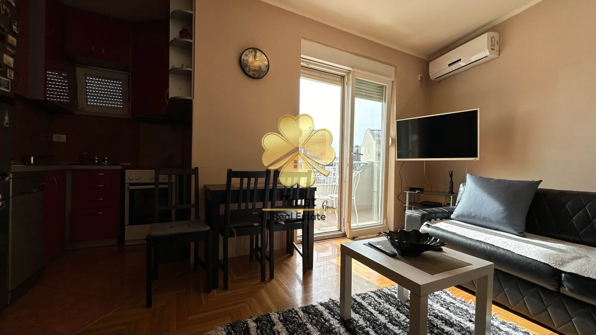 Rent, one bedroom apartment, 42m², Ljubović, Podgorica