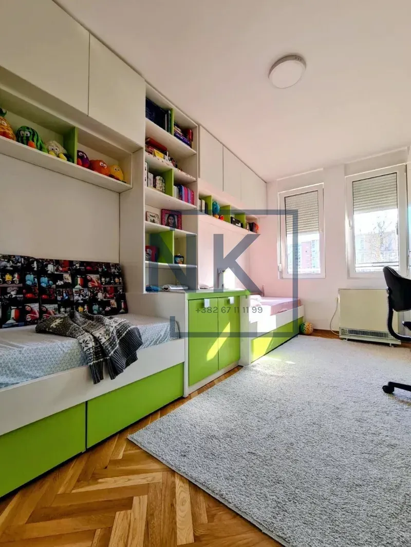 Rent, two bedroom apartment, 76m², Blok 6, Podgorica