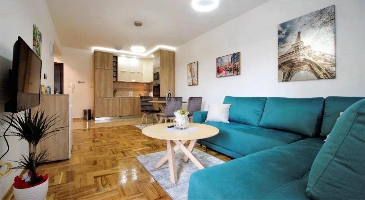 Rent, one bedroom apartment, 43m², Lazi, Budva
