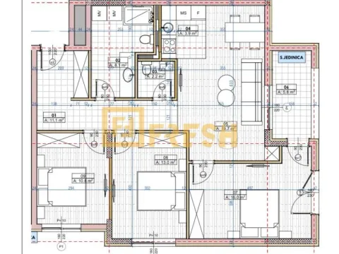 Prodaja, trosoban stan, 90m², Ljubović, Podgorica - image 6
