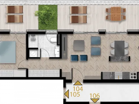 Prodaja, jednosoban stan, 69m², Tivat, Crna Gora - image 2