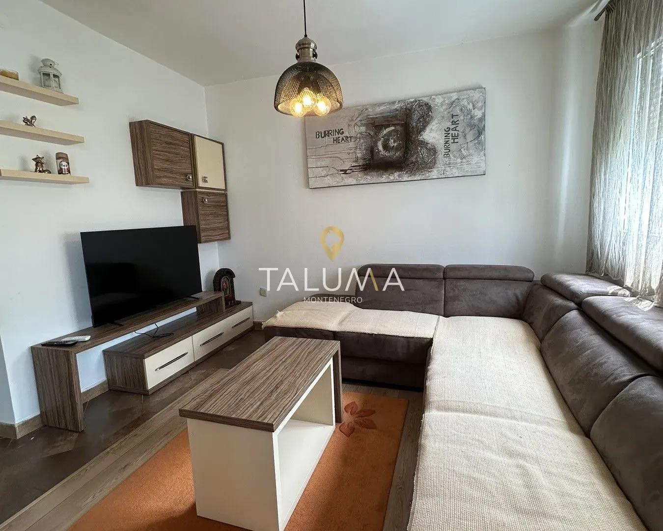 Rent, one bedroom apartment, 54m², Preko Morače, Podgorica