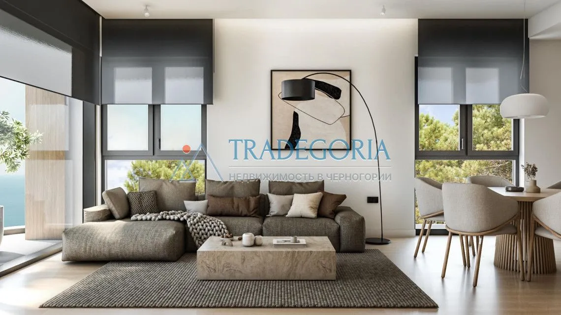 Prodaja, jednosoban stan, 64m², Reževići, Budva