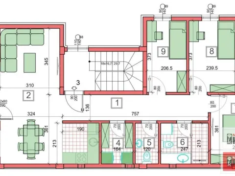Prodaja, četvorosoban stan, 78m², Sremska Kamenica, Petrovaradin - image 20