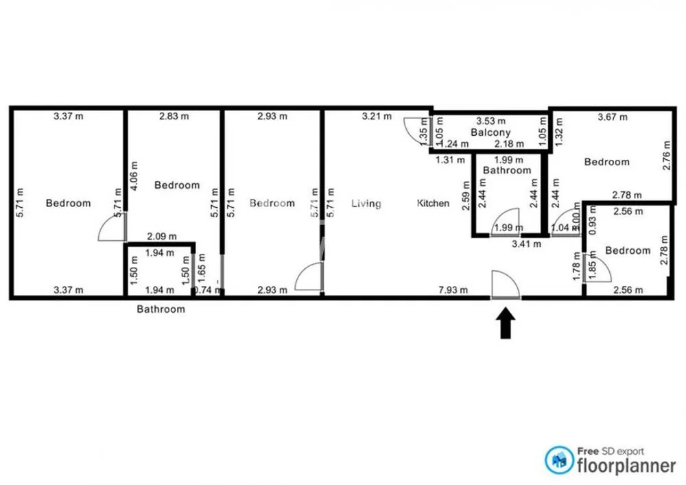 Prodaja, stan, 110m², Savski Venac, Beograd