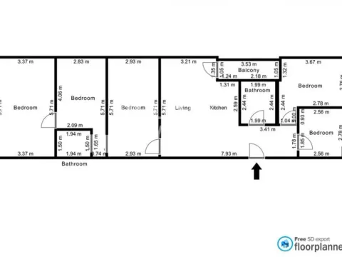 Prodaja, stan, 110m², Savski Venac, Beograd