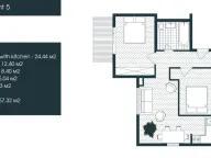 Prodaja, dvosoban stan, 58m², Donja Lastva, Tivat - image 4