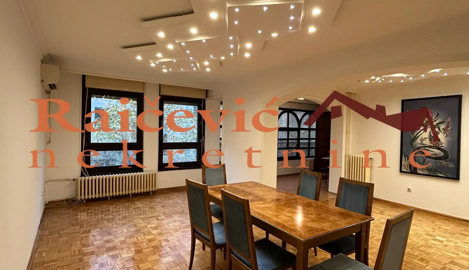 Rent, three bedroom apartment, 115m², Kalenić Pijaca, Vračar Sve Podlokacije