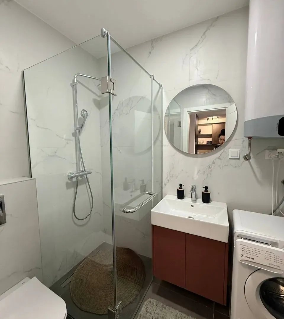 Rent, one bedroom apartment, 44m², Bečići, Budva