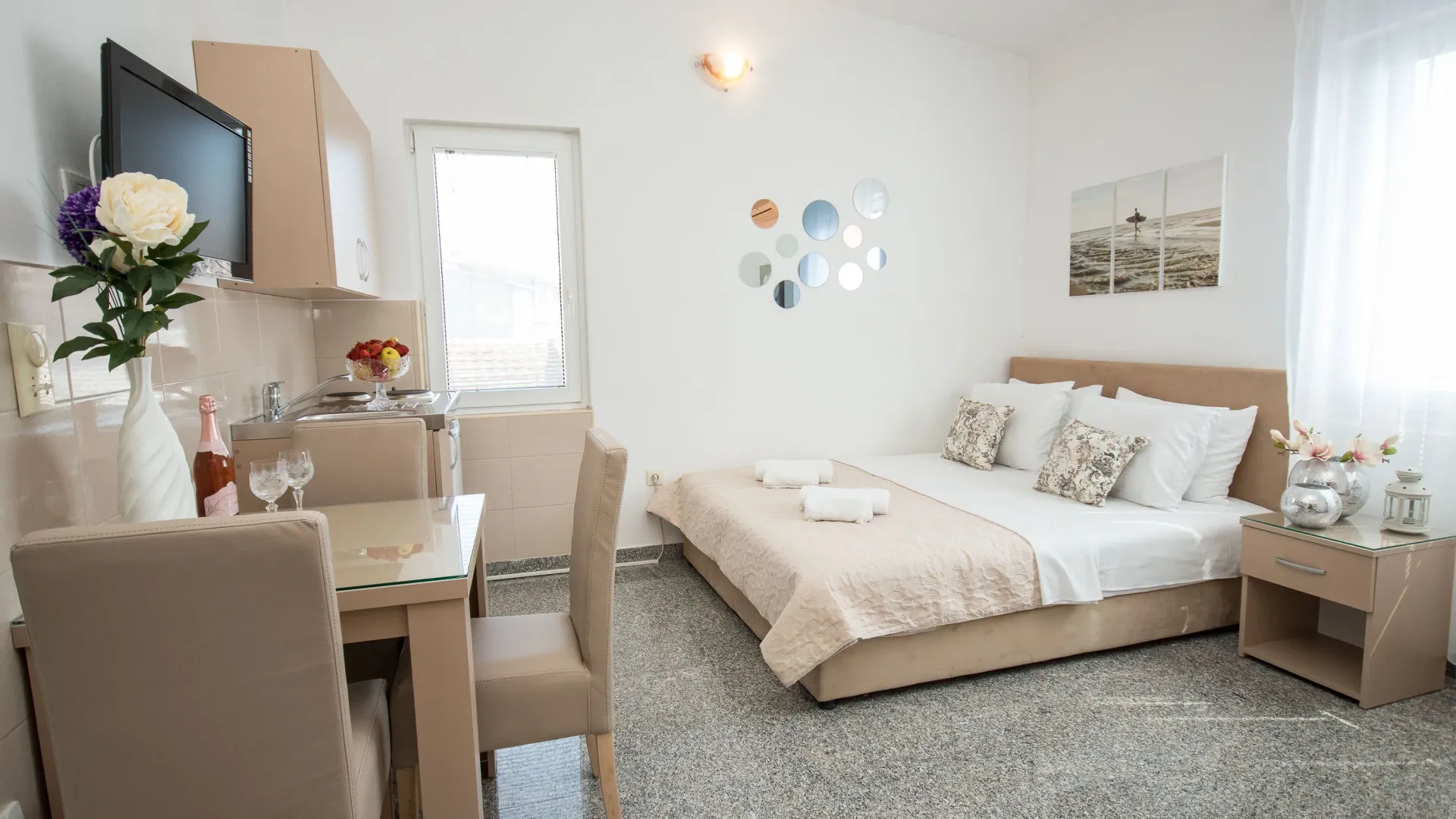 Daily-rent, studio apartment, 17m², Centar, Bar