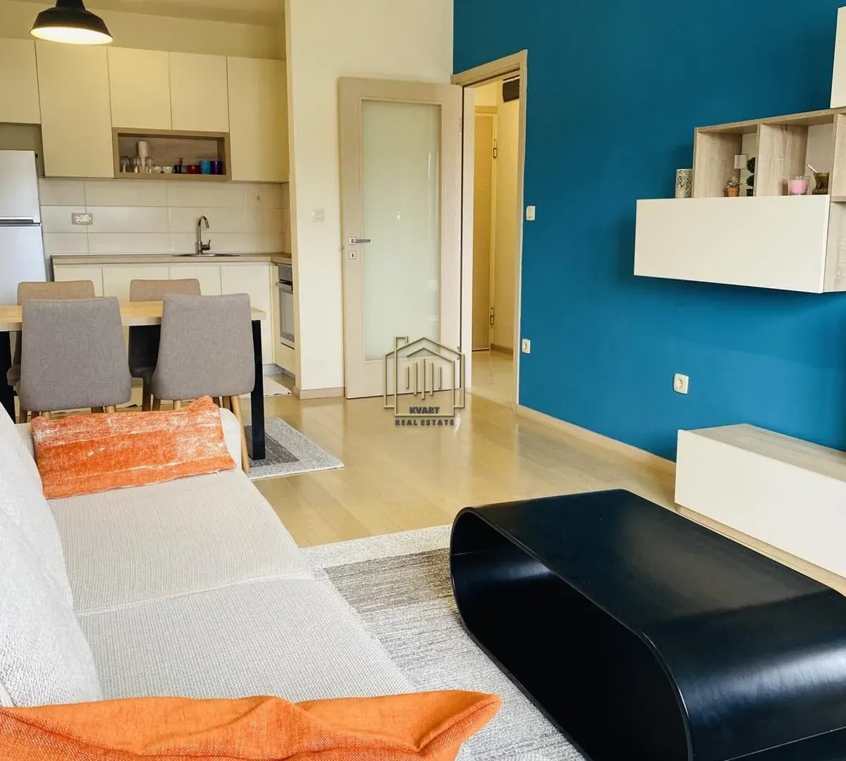 Rent, one bedroom apartment, 47m², City Kvart, Podgorica