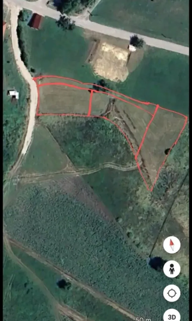 Prodaja, plac, 530m², Petnjik, Berane