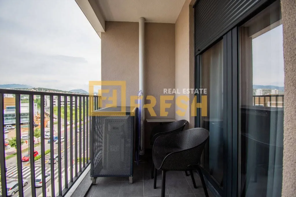 Rent, one bedroom apartment, 57m², Preko Morače, Podgorica