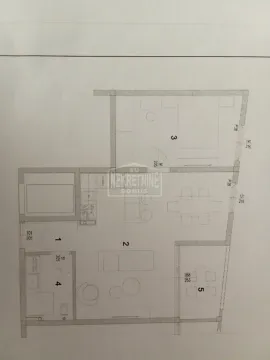 Osnova stana sa rasporedom prostorija. - image 3