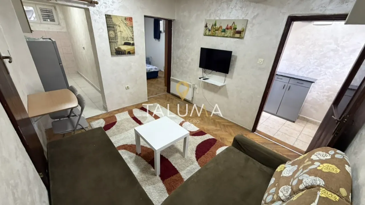 Rent, one bedroom apartment, 40m², Tološi, Podgorica