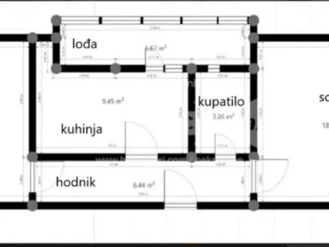 Sale, two bedroom apartment, 57m², Šimanovci, Pećinci - image 10