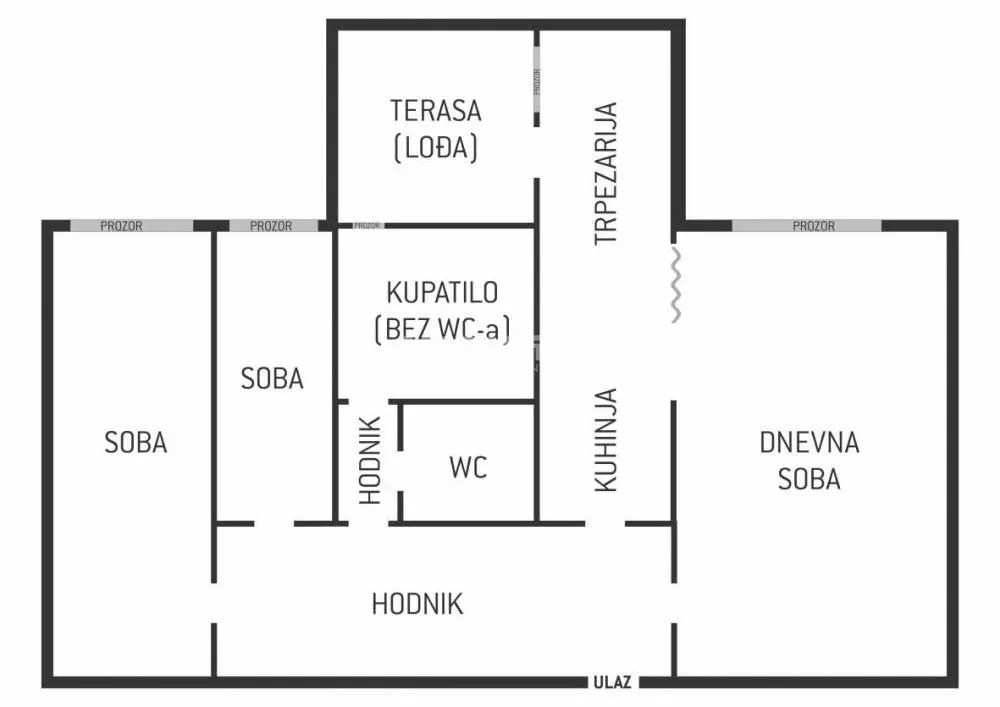 Sale, two bedroom apartment, 64m², Novi Beograd Blok 62, Novi Beograd Sve Podlokacije