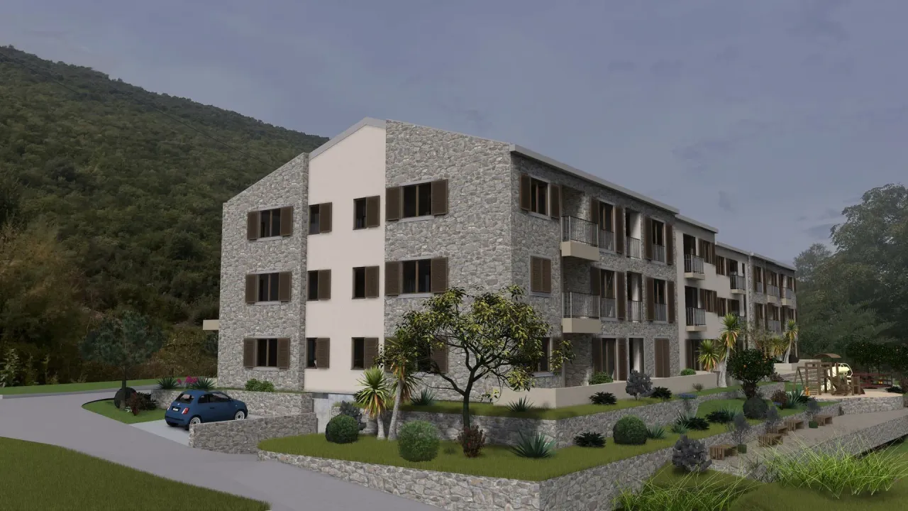 Sale, one bedroom apartment, 38m², Radanovići, Kotor