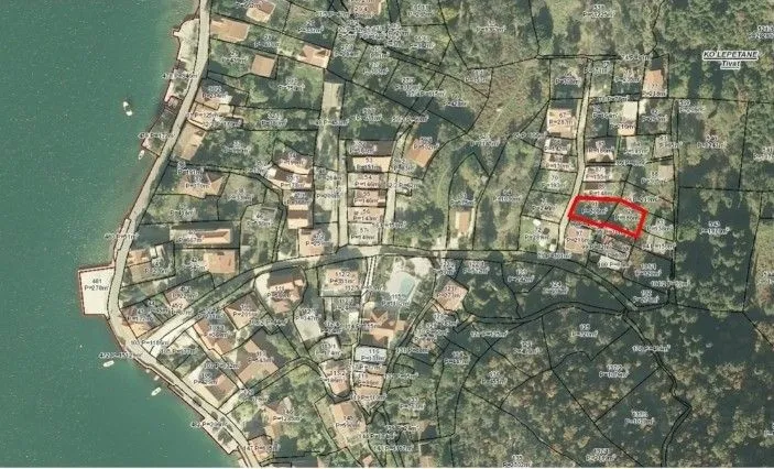 Prodaja, plac, 392m², Tivat, Crna Gora