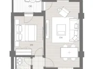 Sale, one bedroom apartment, 48m², Herceg Novi, Crna Gora - image 2