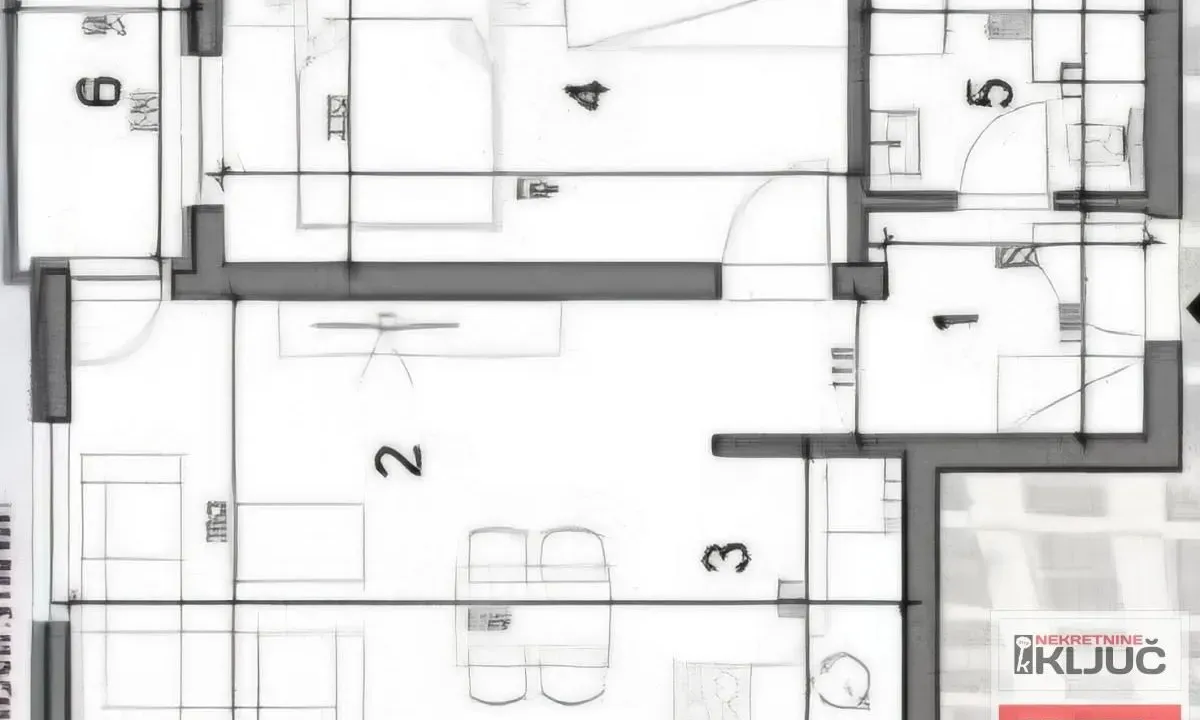 Prodaja, dvosoban stan, 45m², Sajmište, Novi Sad
